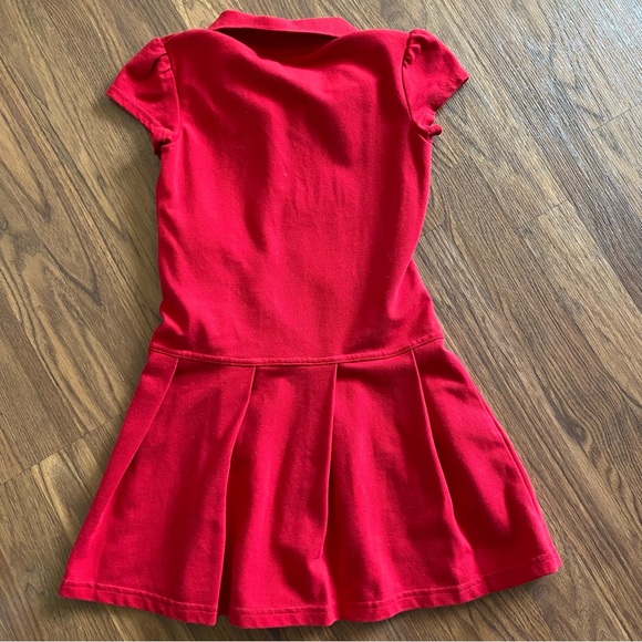 Cat & Jack size xs (4/5) red uniform dress - Picture 2 of 4
